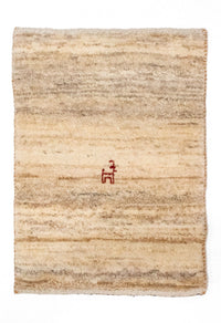 Alfombra Gabbeh - Persa - 60 x 40 cm - marrón