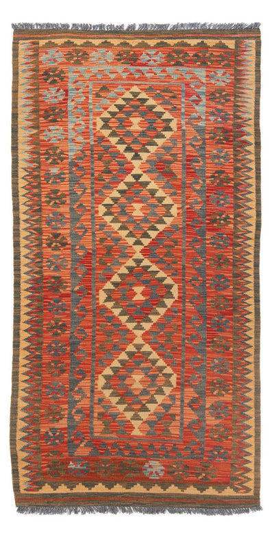 Kilim Maimana Alfombra 98x206cm - Alfombra de lana