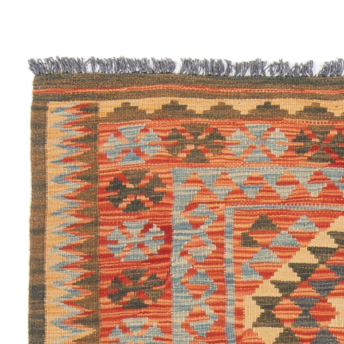 Kilim Maimana Alfombra 98x206cm - Alfombra de lana