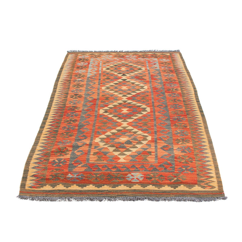 Alfombra de pasillo Alfombra Kelim - Splash - 206 x 98 cm - multicolor