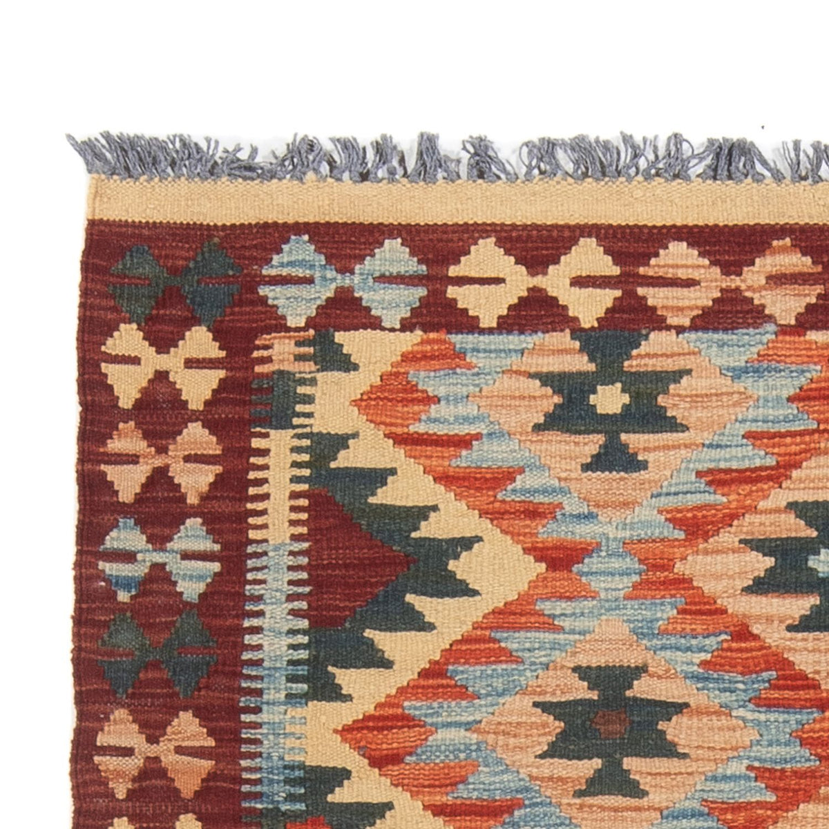 Kilim Maimana Alfombra 104x198cm - Alfombra de lana