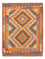 Alfombra Kelim - Splash - 119 x 86 cm - multicolor
