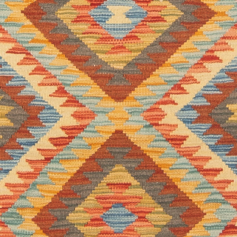 Alfombra Kelim - Splash - 119 x 86 cm - multicolor