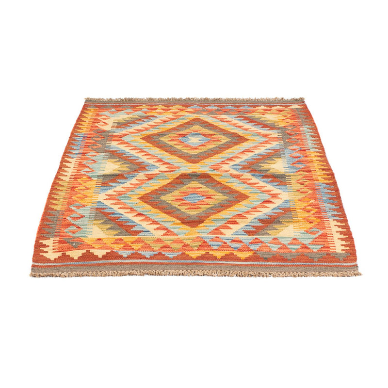 Alfombra Kelim - Splash - 119 x 86 cm - multicolor