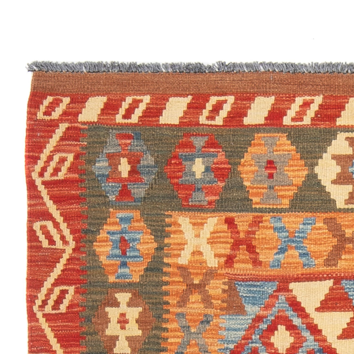Kilim Maimana Alfombra 104x206cm - Alfombra de lana