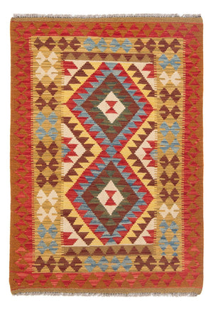 Alfombra Kelim - Splash - 155 x 102 cm - multicolor