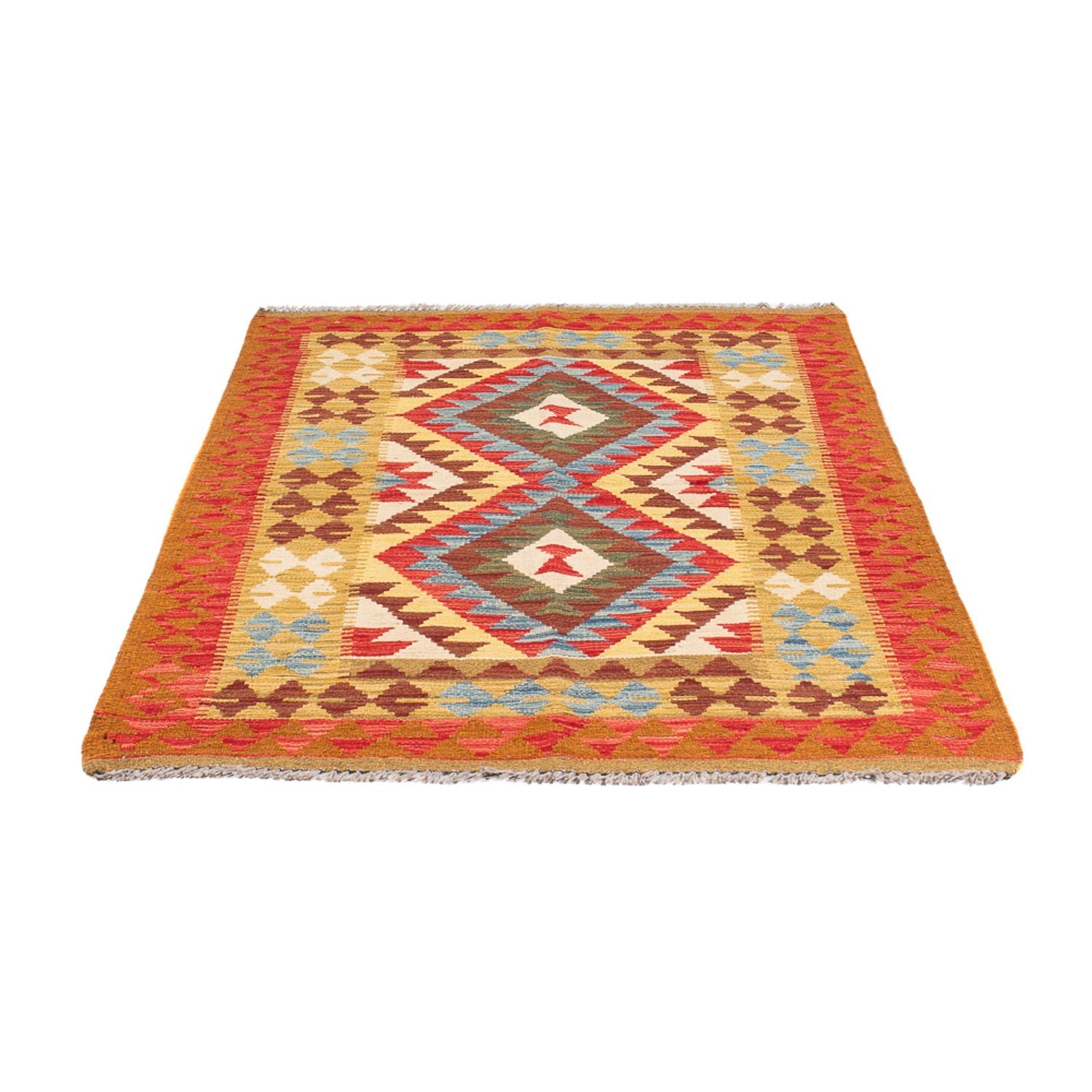 Alfombra Kelim - Splash - 155 x 102 cm - multicolor