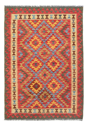 Alfombra Kelim - Splash - 152 x 112 cm - multicolor