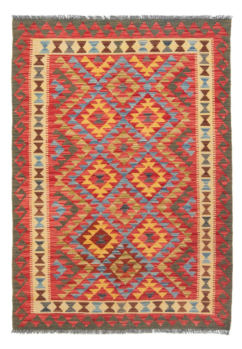Alfombra Kelim - Splash - 152 x 112 cm - multicolor