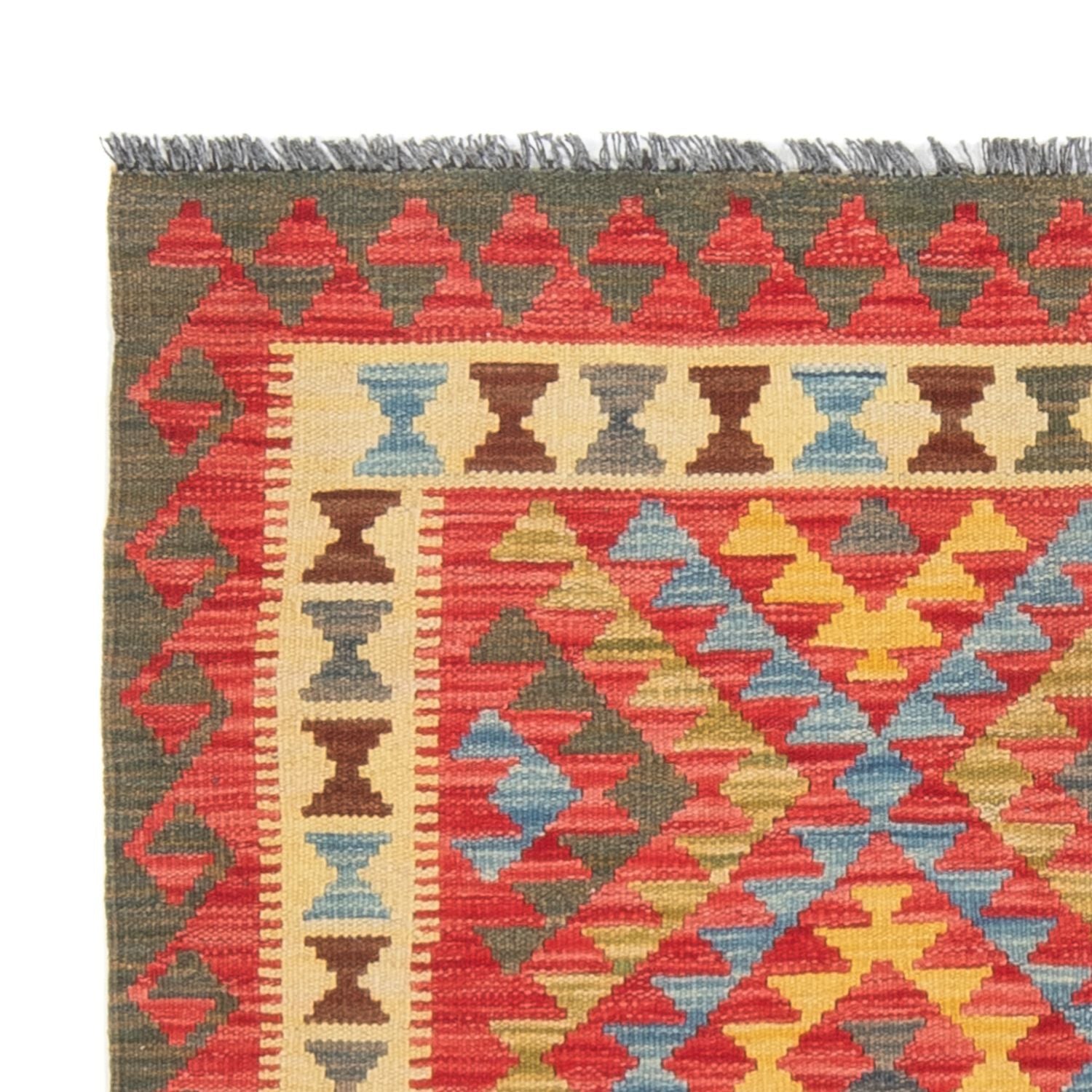 Alfombra Kelim - Splash - 152 x 112 cm - multicolor