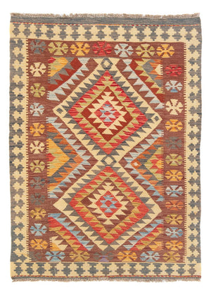 Alfombra Kelim - Splash - 152 x 100 cm - multicolor