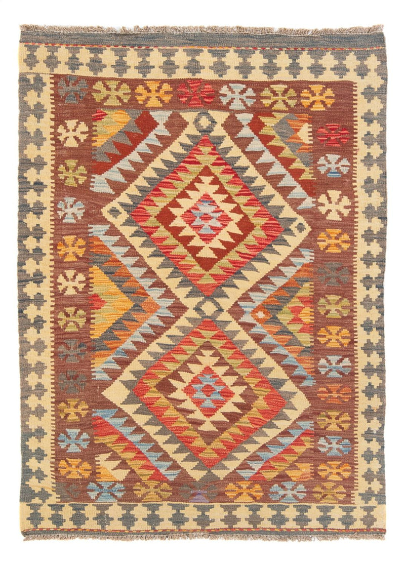Alfombra Kelim - Splash - 152 x 100 cm - multicolor
