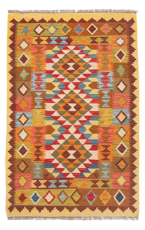 Alfombra Kelim - Splash - 162 x 101 cm - multicolor