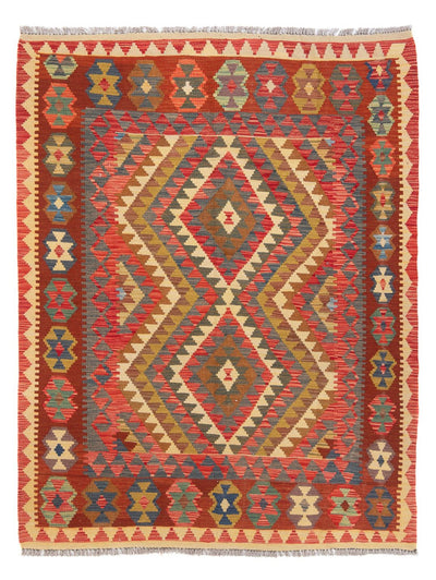 Kilim Maimana Alfombra 148x198cm - Alfombra de lana