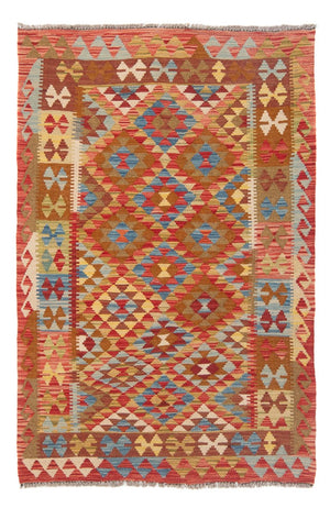 Alfombra Kelim - Splash - 149 x 98 cm - multicolor