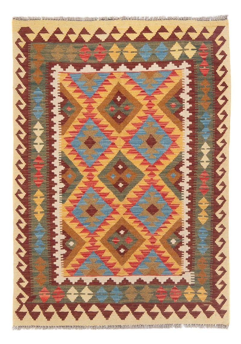 Alfombra Kelim - Splash - 151 x 103 cm - multicolor