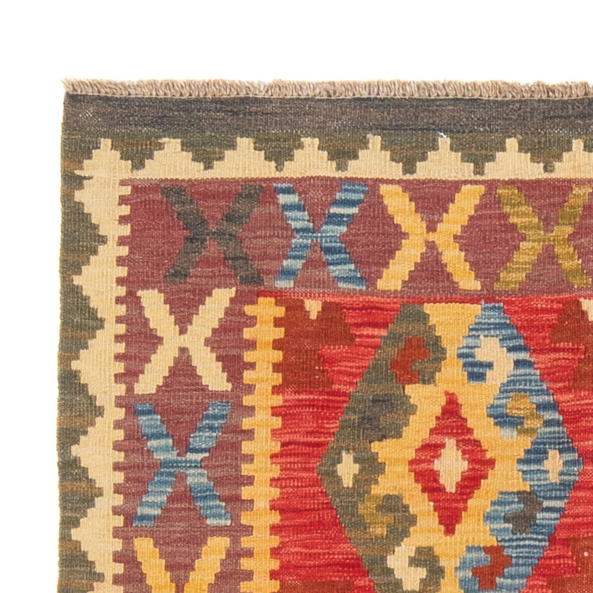 Kilim Maimana Alfombra 100x152cm - Alfombra de lana