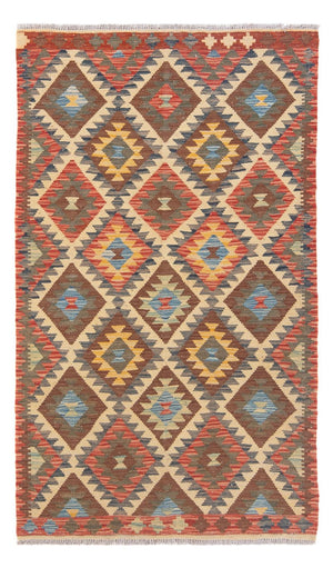 Alfombra Kelim - Splash - 169 x 96 cm - multicolor