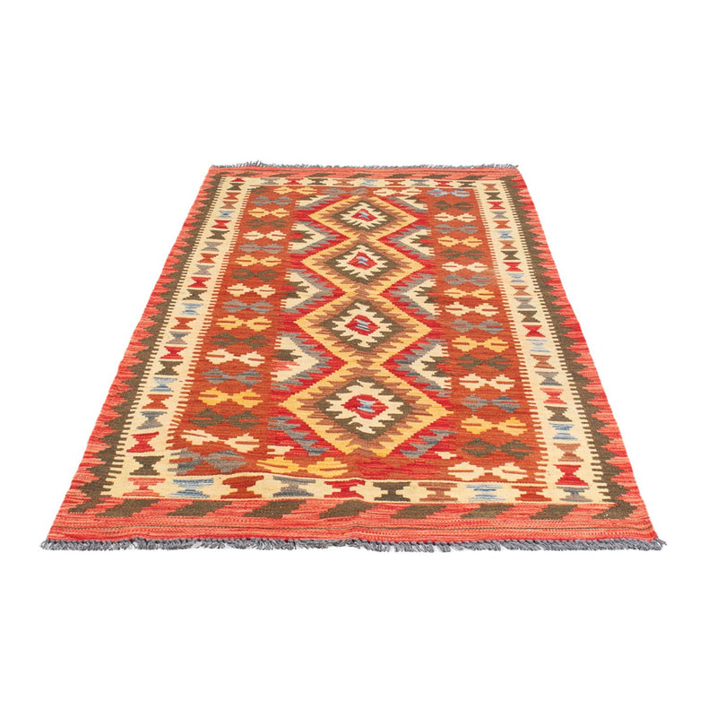 Alfombra de pasillo Alfombra Kelim - Splash - 201 x 102 cm - multicolor
