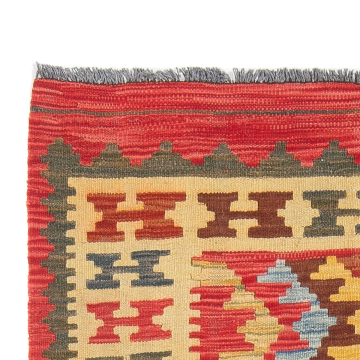 Kilim Maimana Alfombra 94x201cm - Alfombra de lana