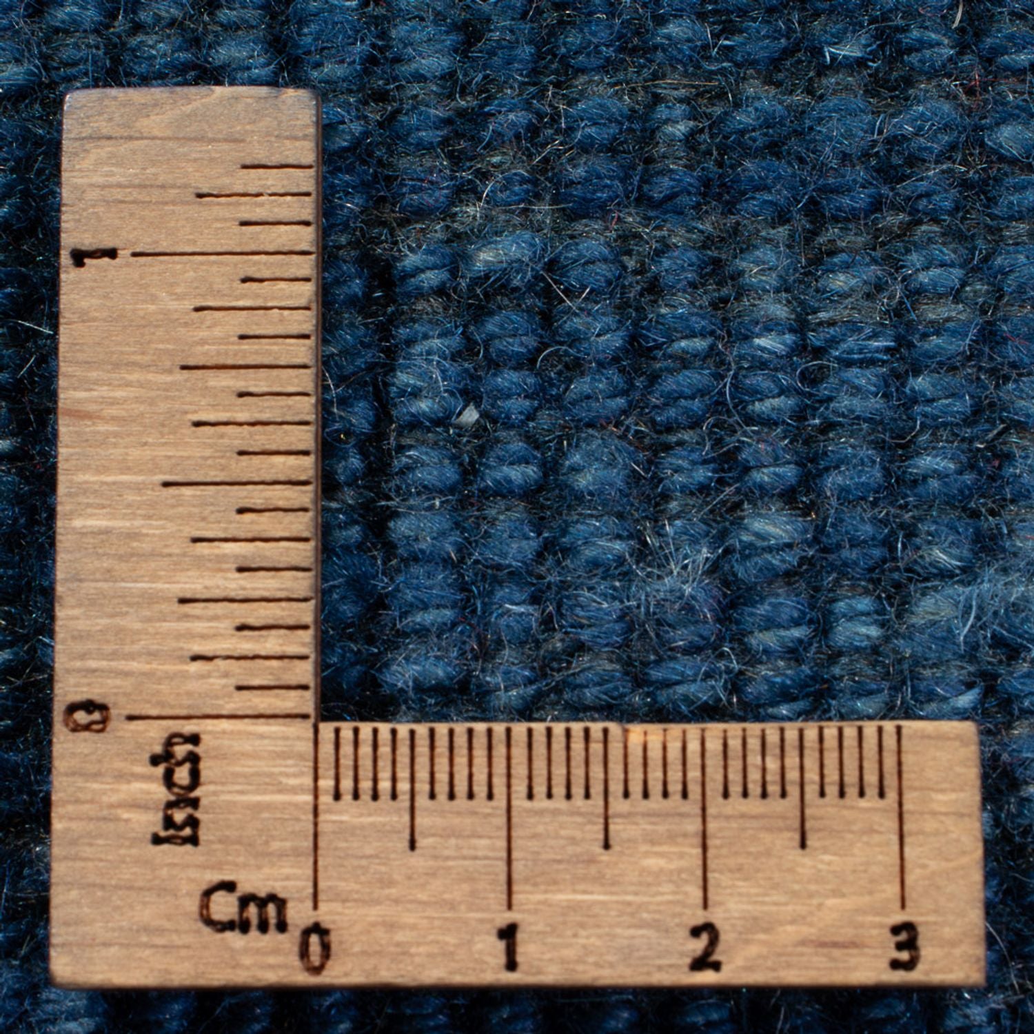 Alfombra Gabbeh - Persa - 235 x 169 cm - azul marino