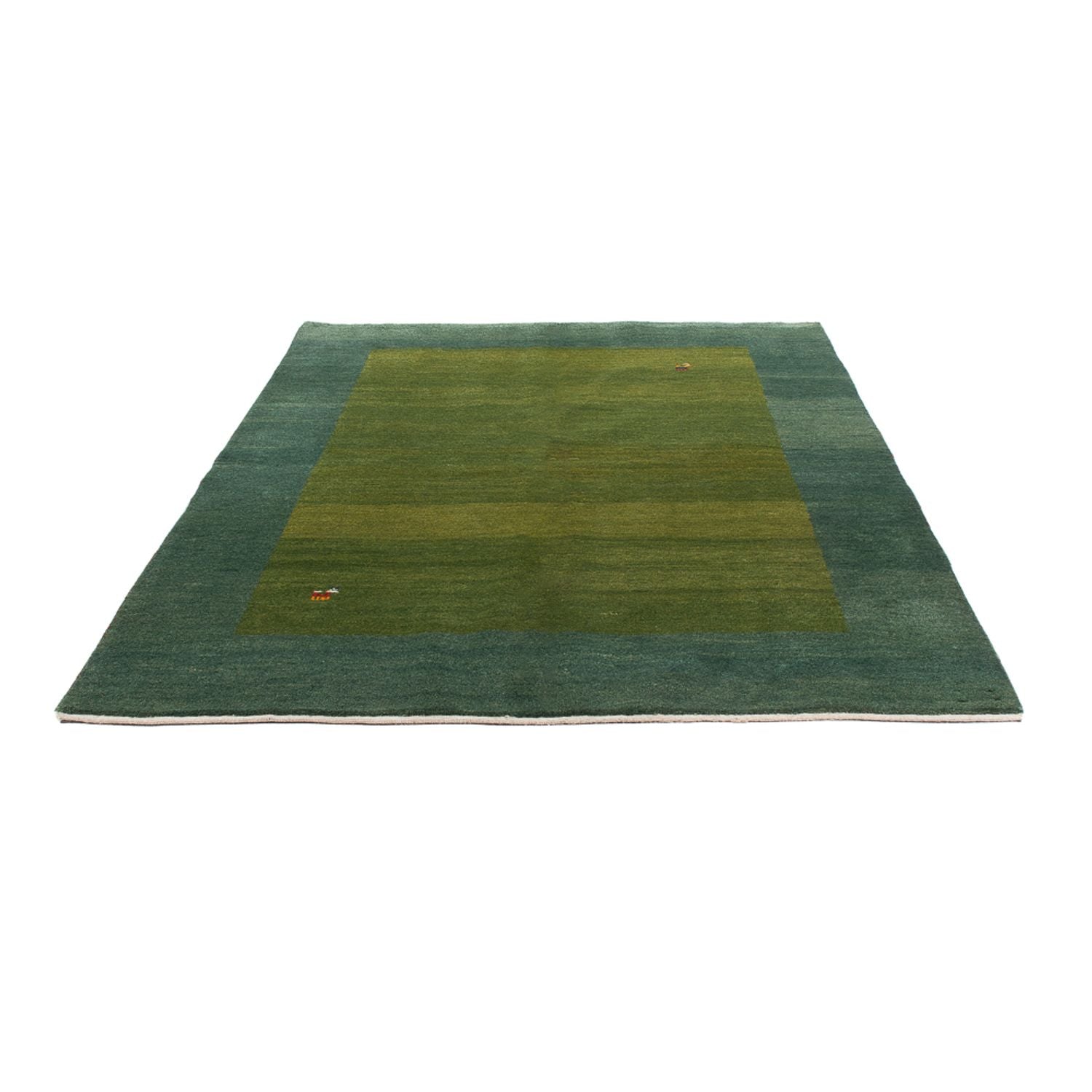 Alfombra Gabbeh - Persa - 203 x 146 cm - verde menta