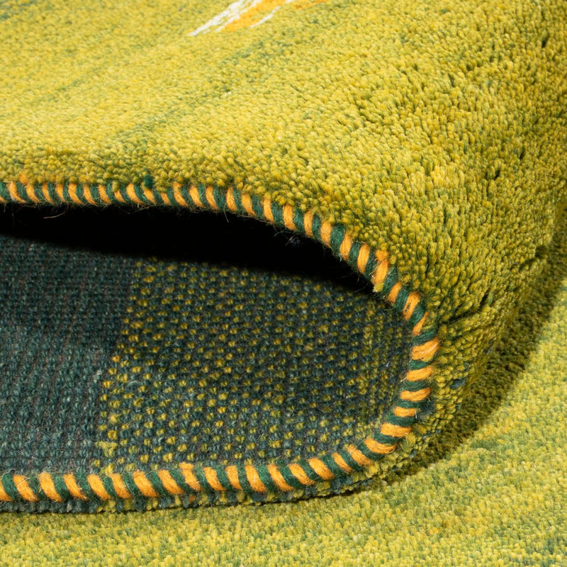 Alfombra Gabbeh - Persa - 201 x 148 cm - verde