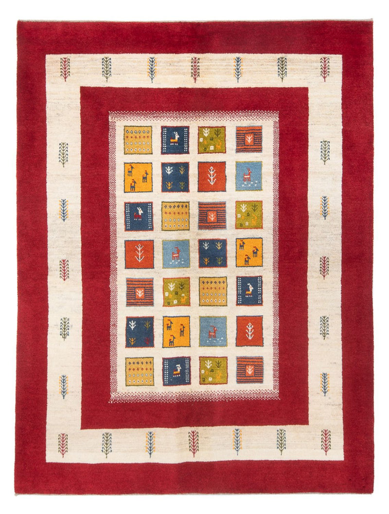 Alfombra Gabbeh - Persa - 204 x 157 cm - multicolor