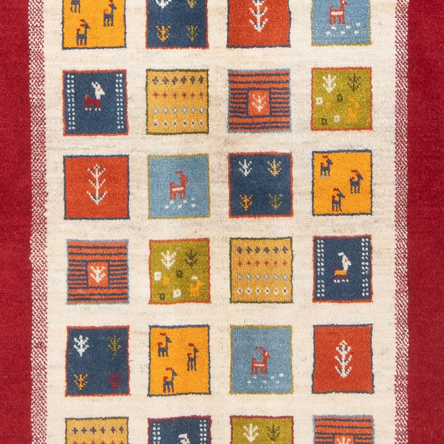 Alfombra Gabbeh - Persa - 204 x 157 cm - multicolor