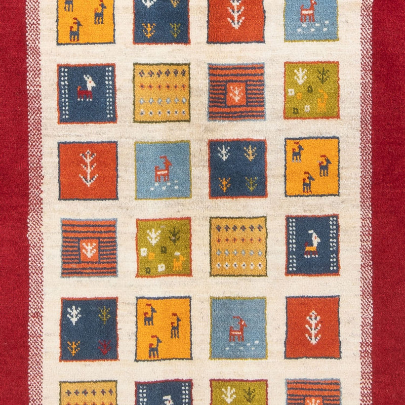 Alfombra Gabbeh - Persa - 204 x 157 cm - multicolor