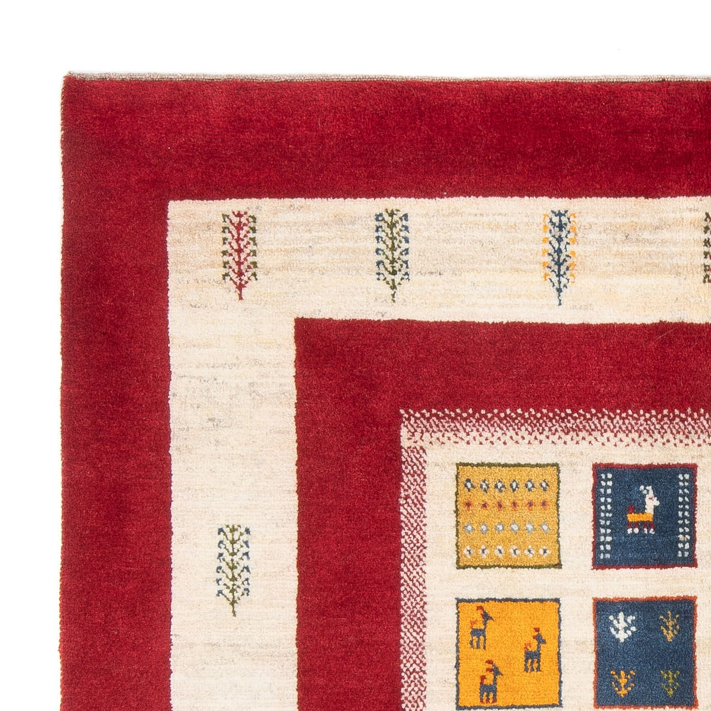 Gabbeh persa Alfombra 204x157cm - Perserteppich Wollteppich