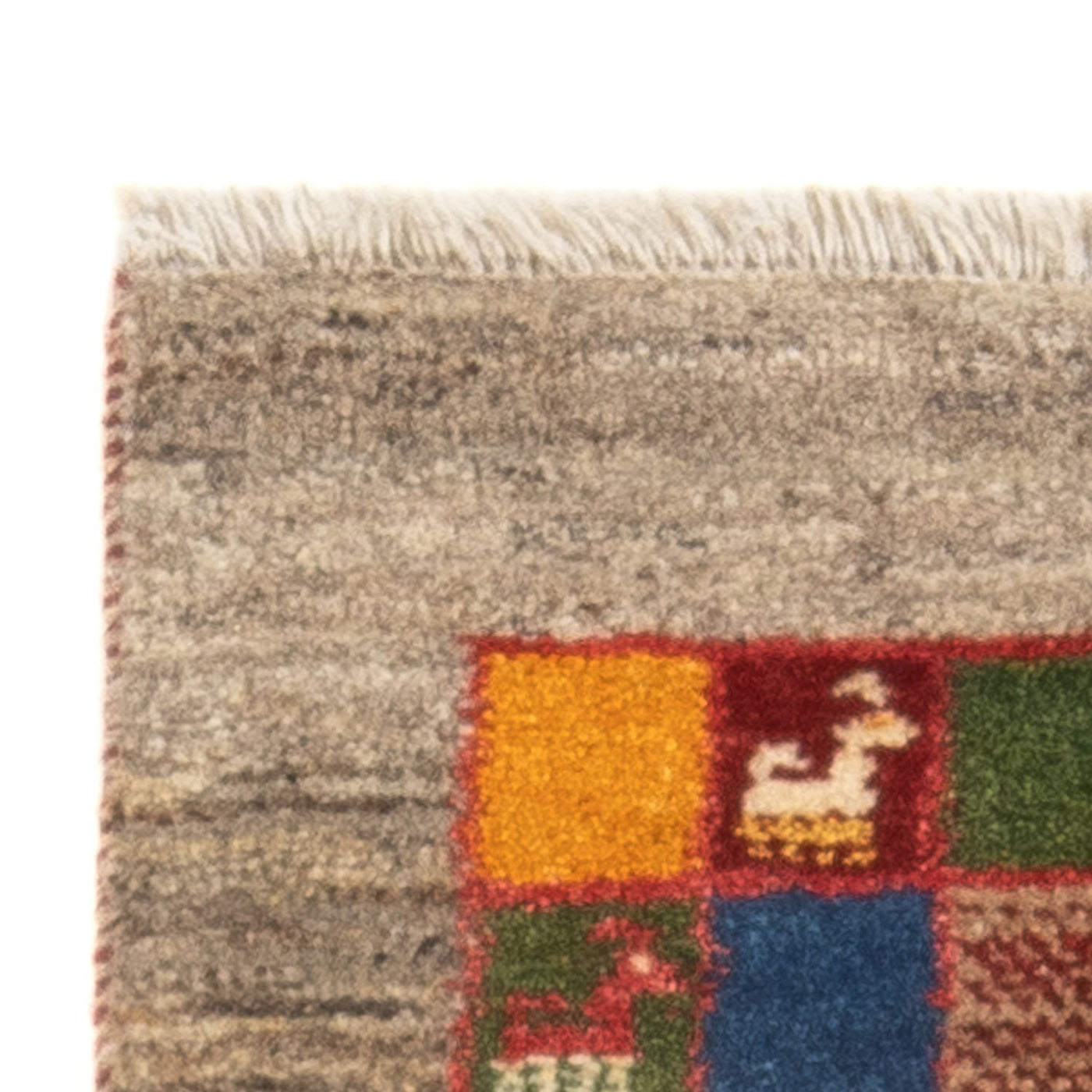 Gabbeh persa Alfombra 145x46cm - Perserteppich Wollteppich