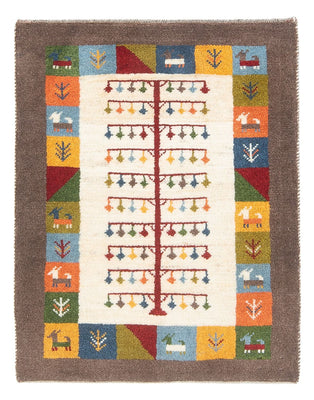 Alfombra Gabbeh - Persa - 90 x 63 cm - multicolor