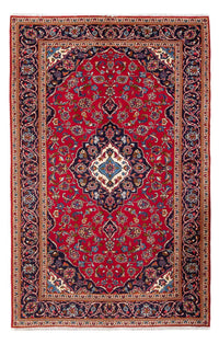 Alfombra persa - Keshan - 250 x 152 cm - rojo