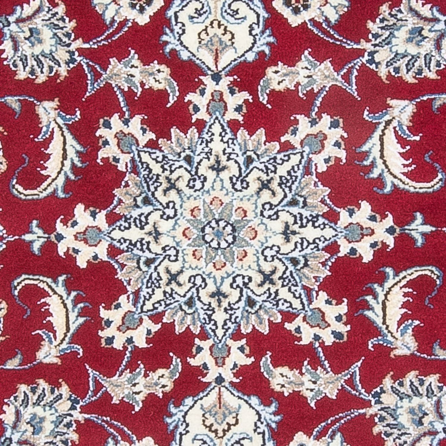Alfombra de pasillo Alfombra persa - Nain - 294 x 79 cm - rojo