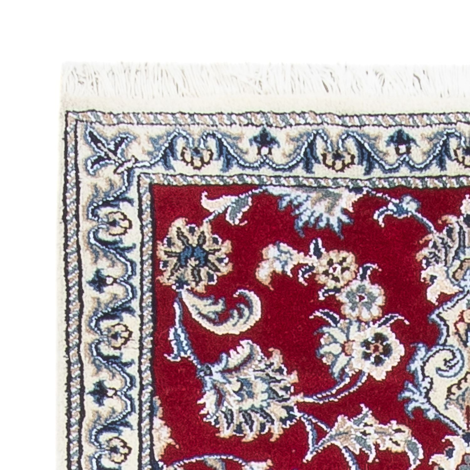 Alfombra de pasillo Alfombra persa - Nain - 294 x 79 cm - rojo