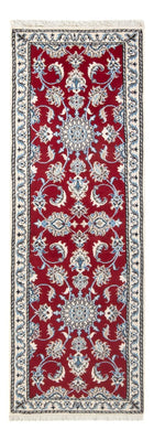 Alfombra de pasillo Alfombra persa - Nain - 195 x 58 cm - rojo