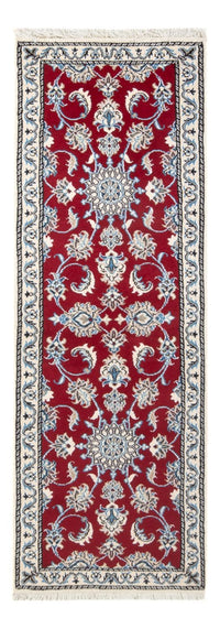 Alfombra de pasillo Alfombra persa - Nain - 195 x 58 cm - rojo