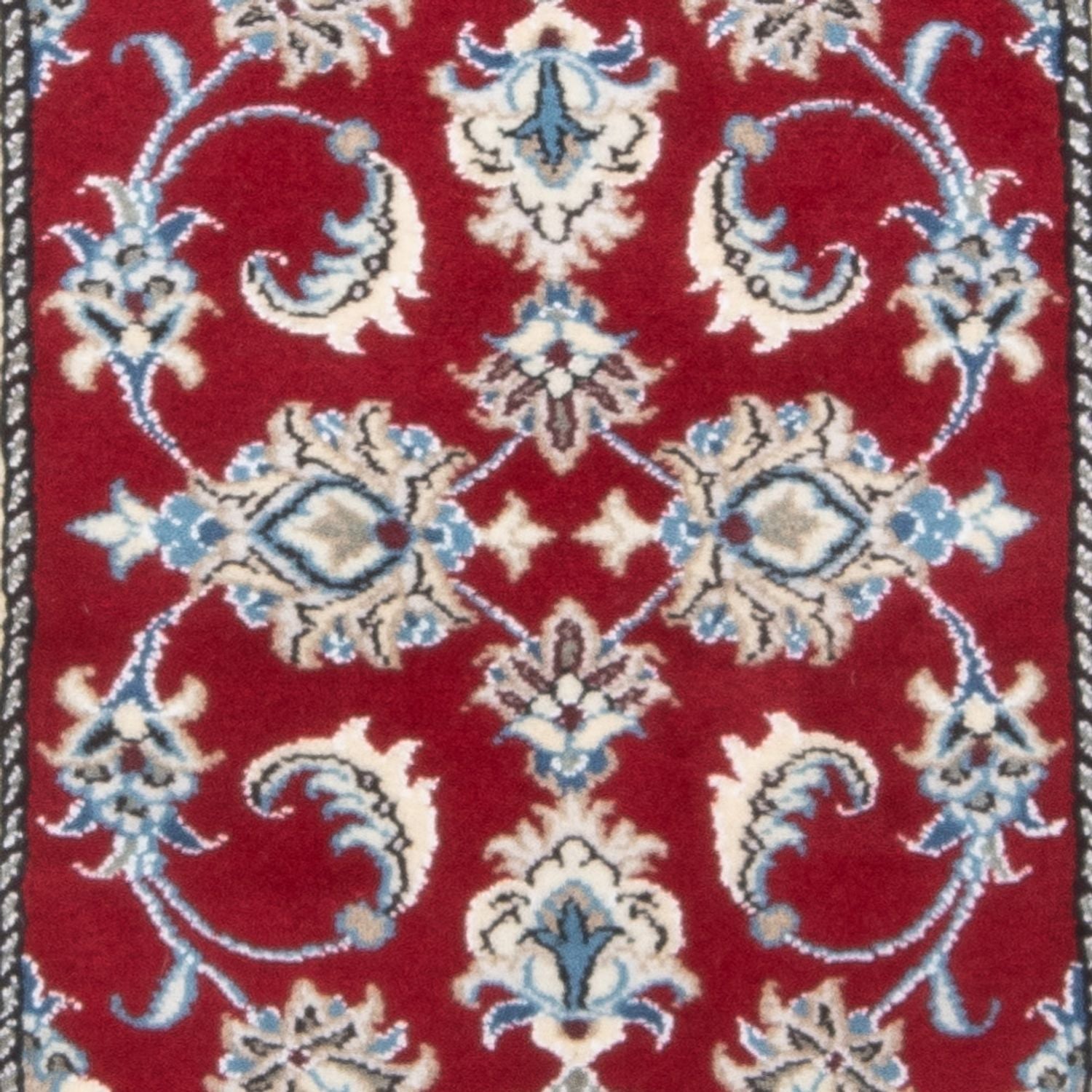 Alfombra de pasillo Alfombra persa - Nain - 195 x 58 cm - rojo