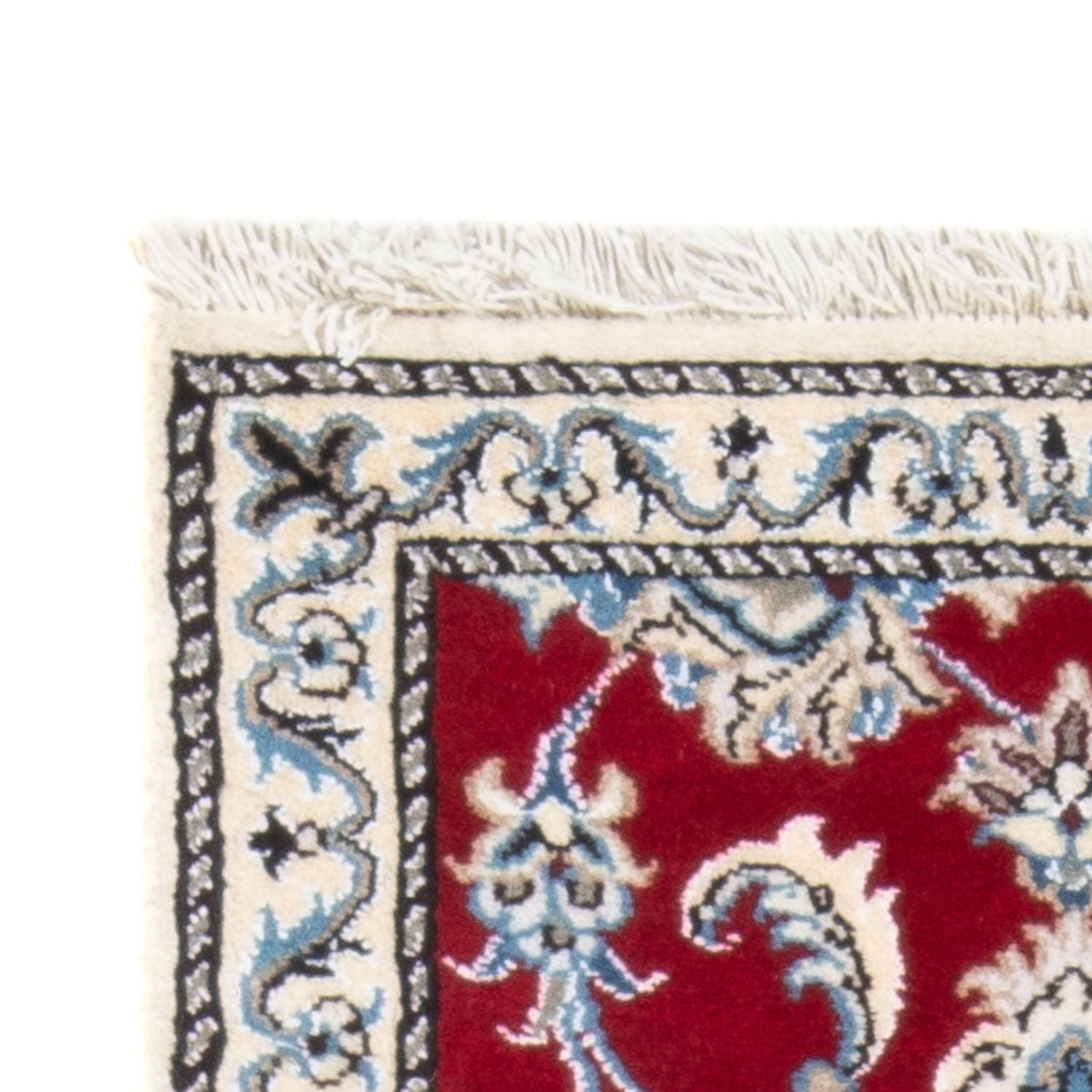 Alfombra de pasillo Alfombra persa - Nain - 195 x 58 cm - rojo