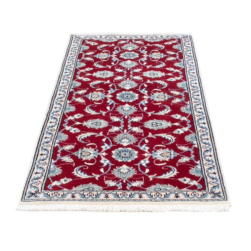 Alfombra de pasillo Alfombra persa - Nain - 189 x 78 cm - rojo