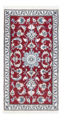 Alfombra persa - Nain - 137 x 72 cm - rojo