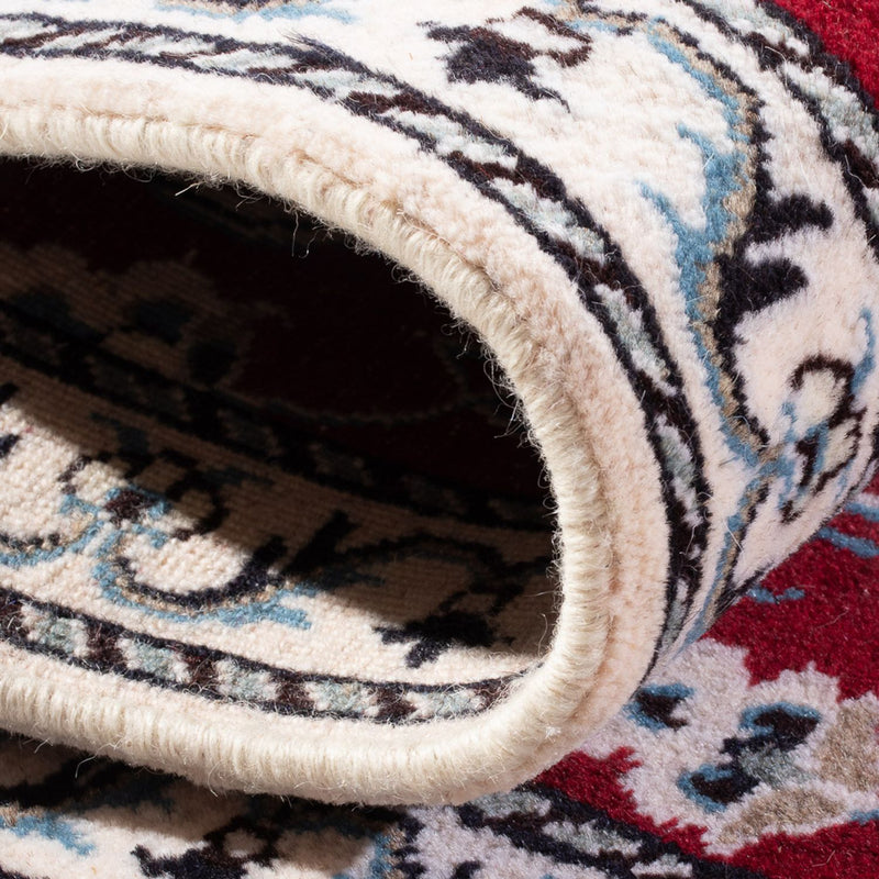 Alfombra persa - Nain - 137 x 72 cm - rojo