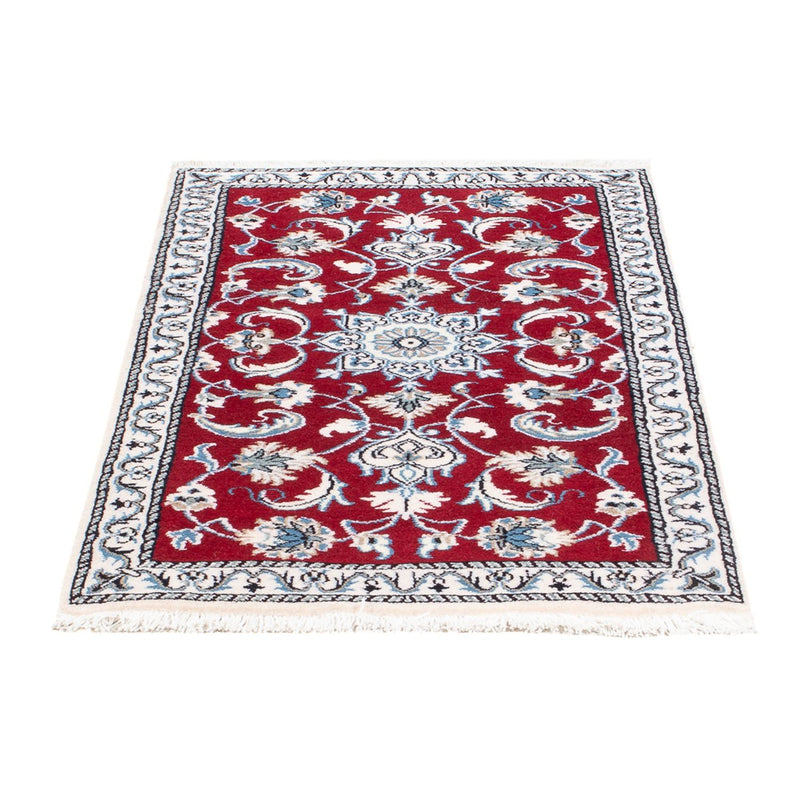 Alfombra persa - Nain - 137 x 72 cm - rojo