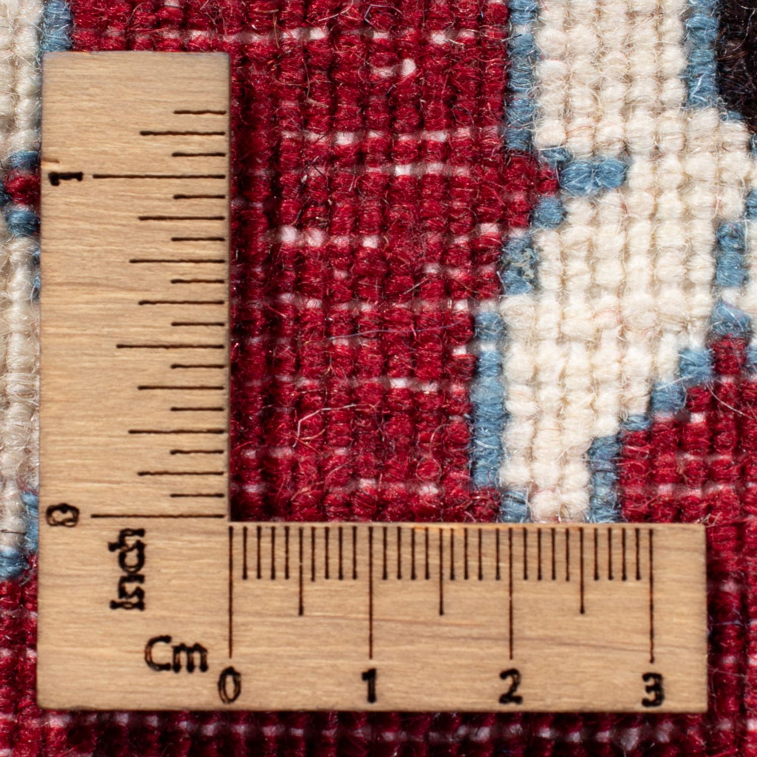Alfombra persa - Nain - 137 x 72 cm - rojo