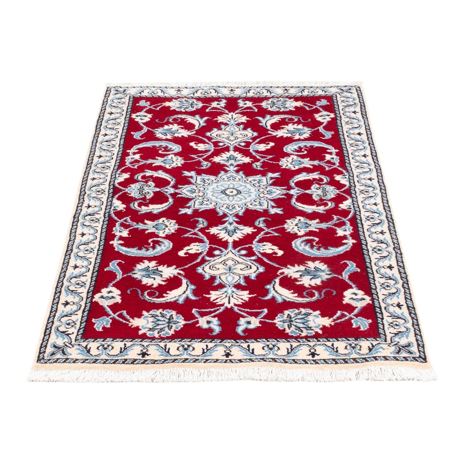 Alfombra persa - Nain - 140 x 70 cm - rojo