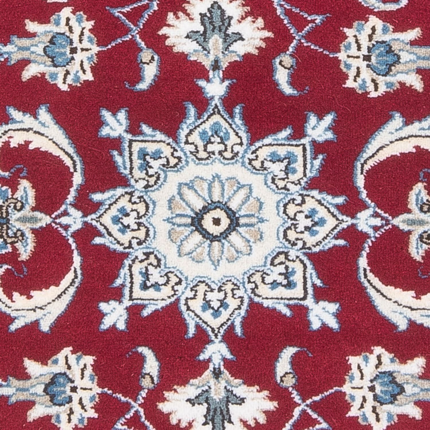 Alfombra persa - Nain - 136 x 69 cm - rojo