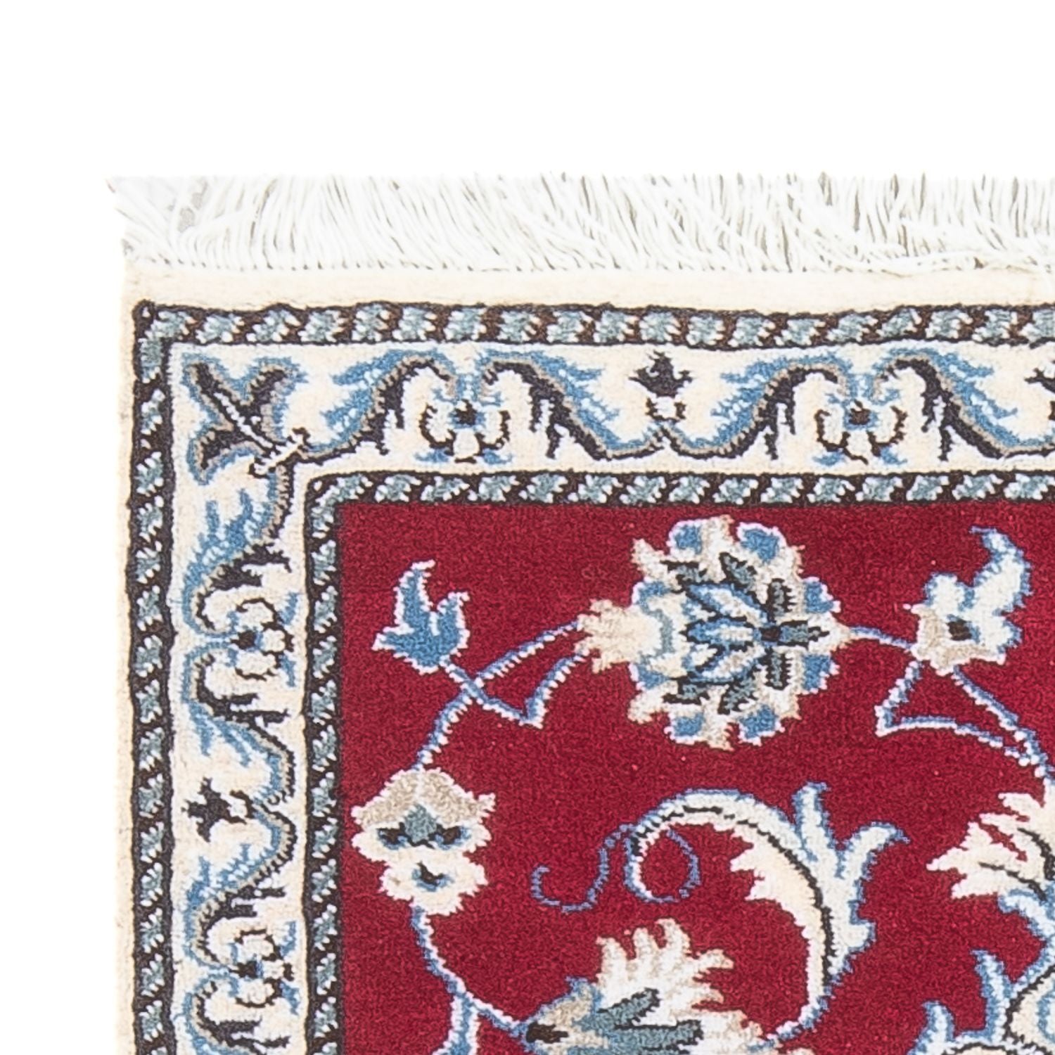 Alfombra persa - Nain - 136 x 69 cm - rojo