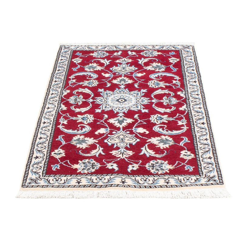 Alfombra persa - Nain - 136 x 69 cm - rojo