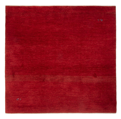 Alfombra Gabbeh - Persa cuadrado  - 216 x 207 cm - rojo